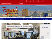 Tablet Screenshot of figarosbarbershop.com